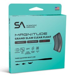 Scientific Anglers Magnitude Smooth Grand Slam 10' Clear Tip Floating Fly Line in Horizon and Clear